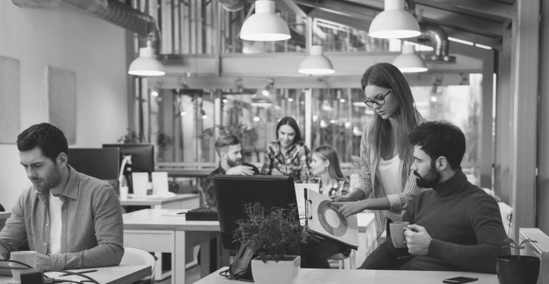 Kursteilnehmer beim Online-Finanzlernen